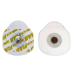 Elettrodi ecg monouso a bottone in foam 36-40 mm